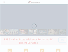 Tablet Screenshot of pcexpertservices.com